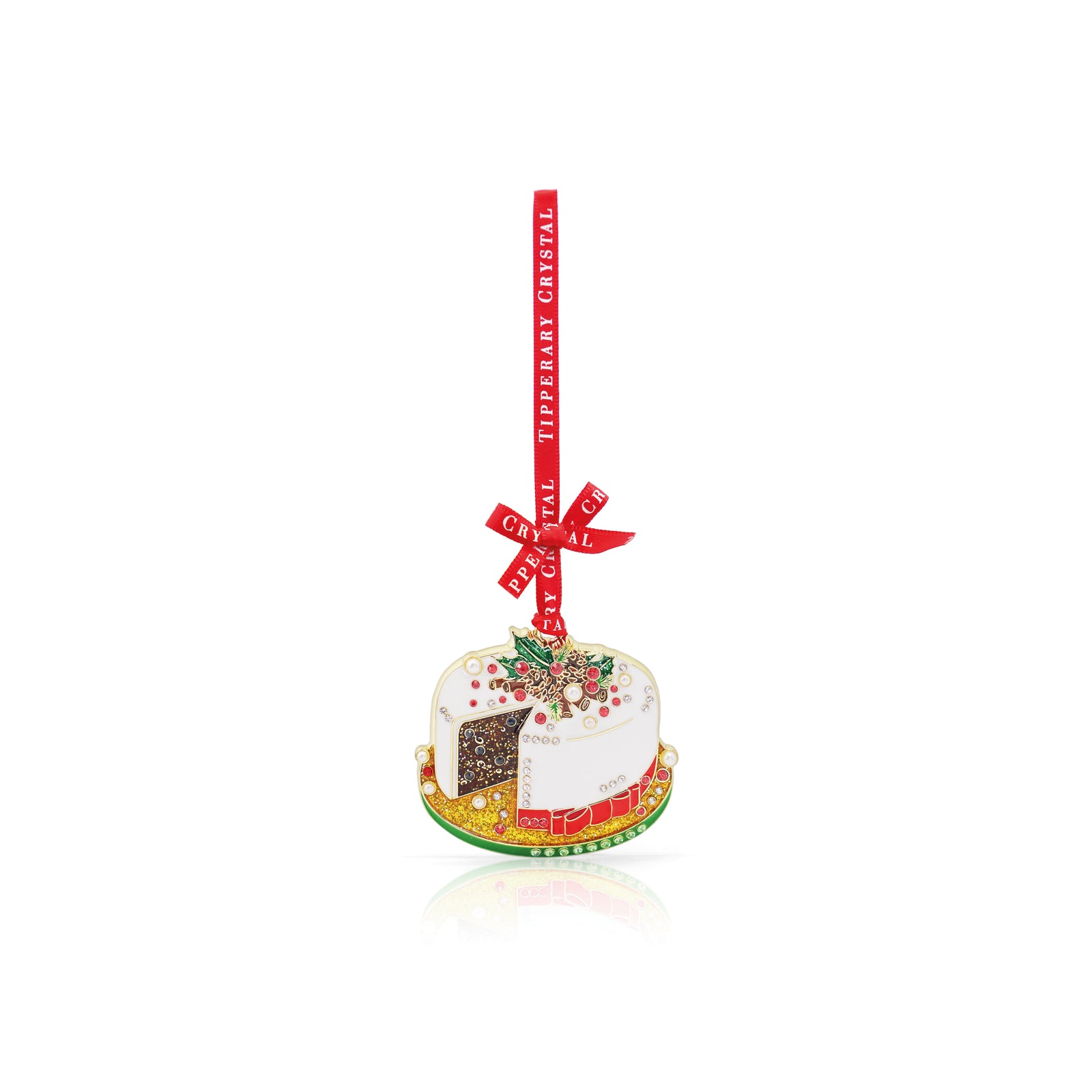 Tipperary Sparkle Christmas Cake Christmas Tree Decoration-Goviers