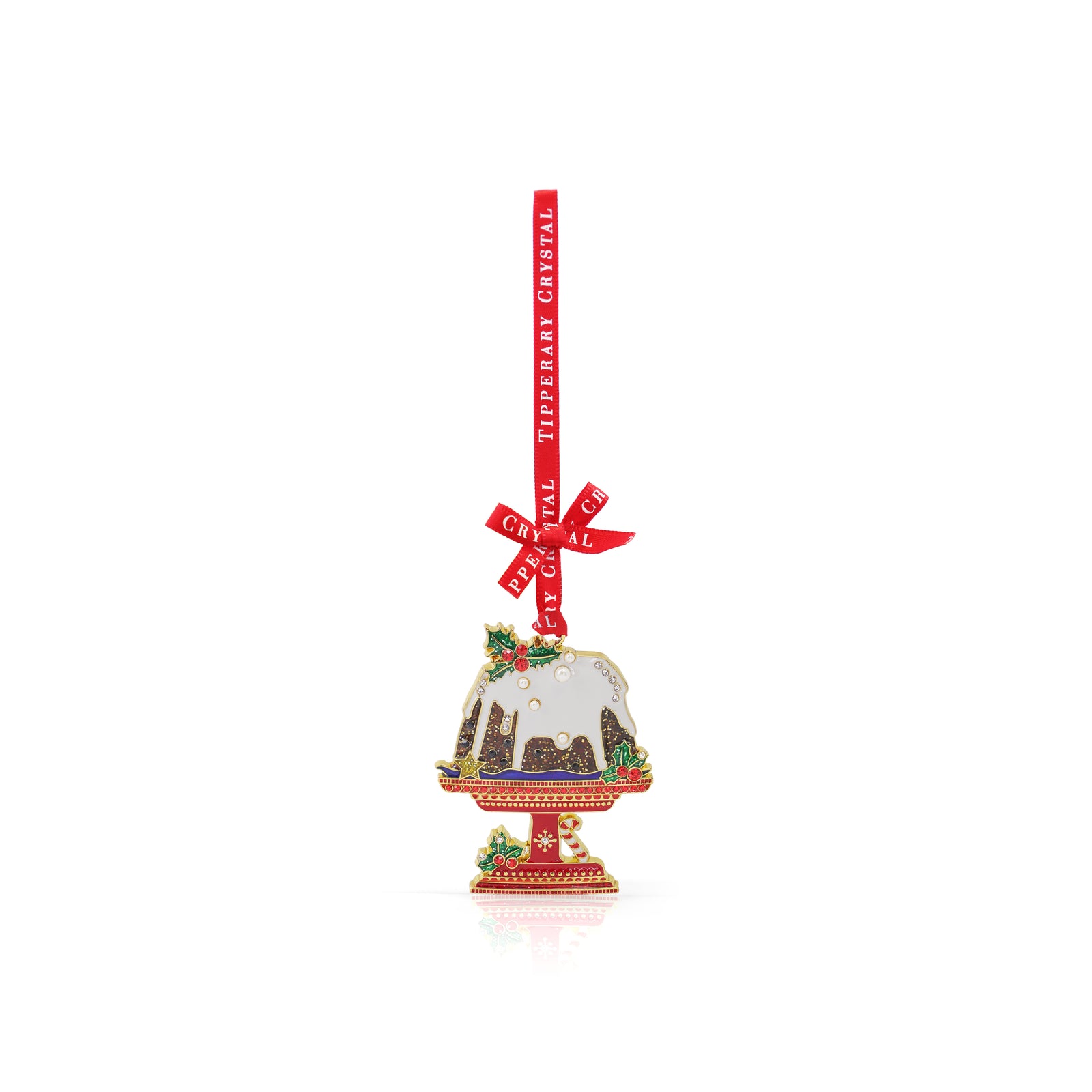 Tipperary Sparkle Christmas Pudding Christmas Tree Decoration-Goviers
