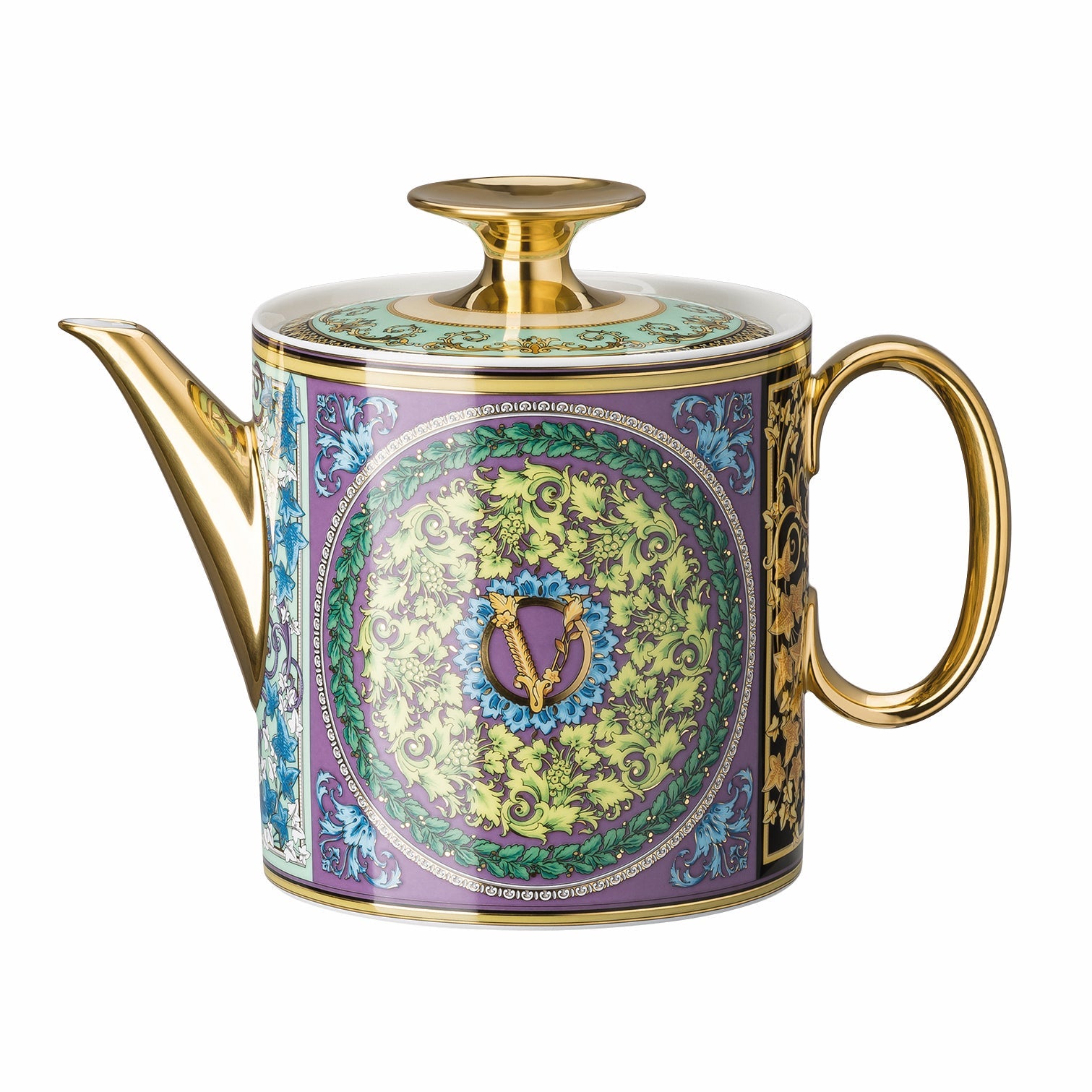Versace Barocco Mosaic Tea Pot 900ml-Goviers