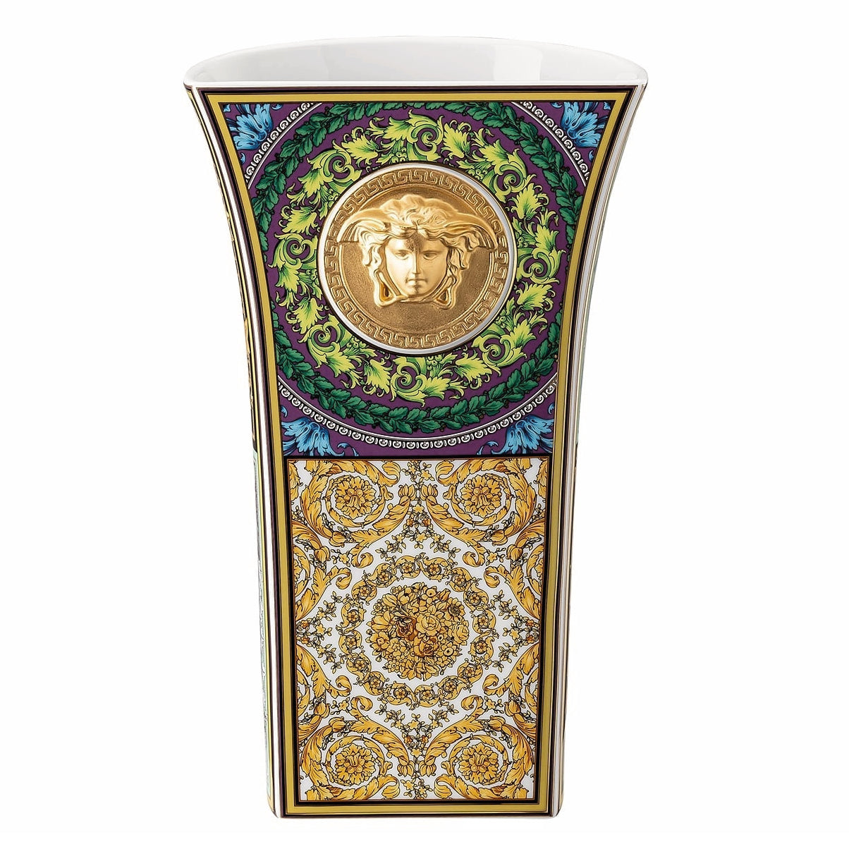 Versace Barocco Mosaic Vase 26cm-Goviers