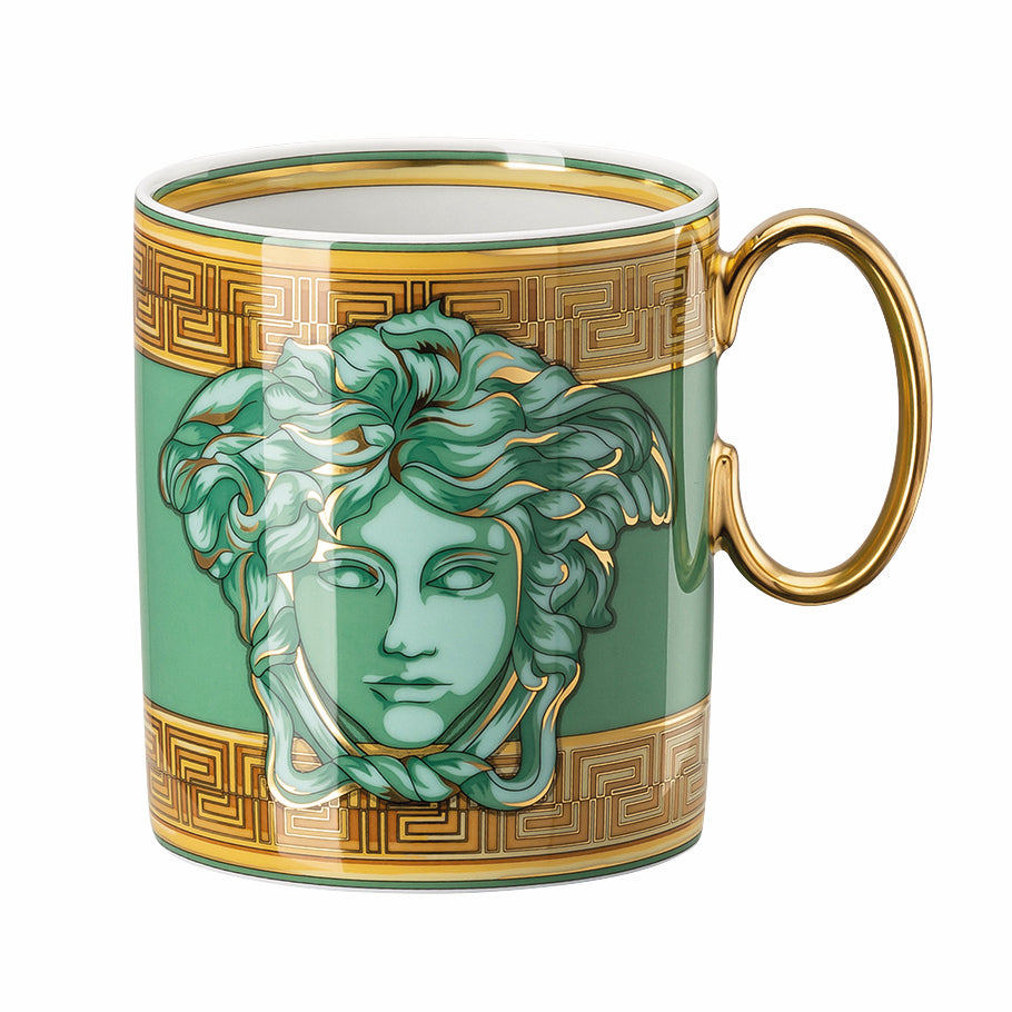 Versace Medusa Amplified Green Mug 300ml-Goviers
