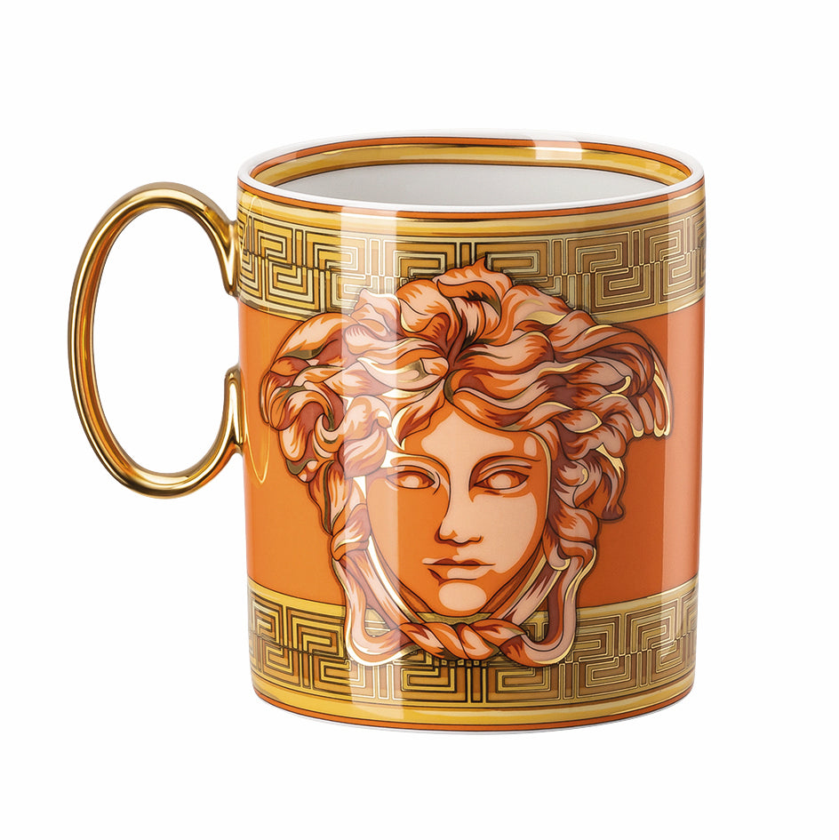 Versace Medusa Amplified Orange Mug 300ml-Goviers