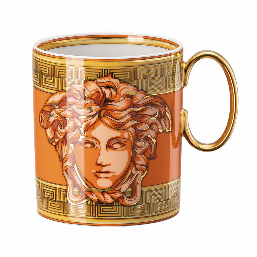 Versace Medusa Amplified Orange Mug 300ml-Goviers