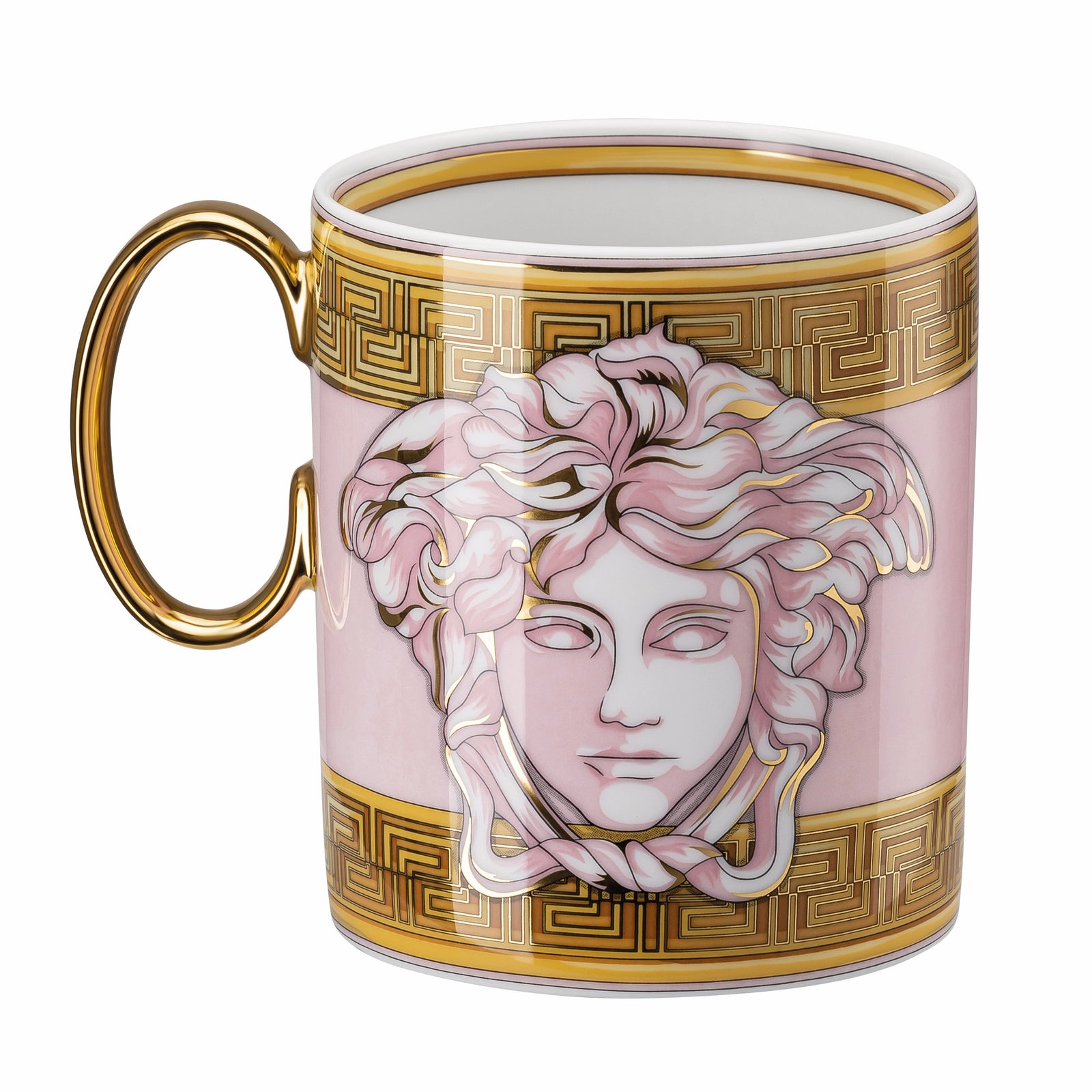 Versace Medusa Amplified Pink Mug 300ml-Goviers