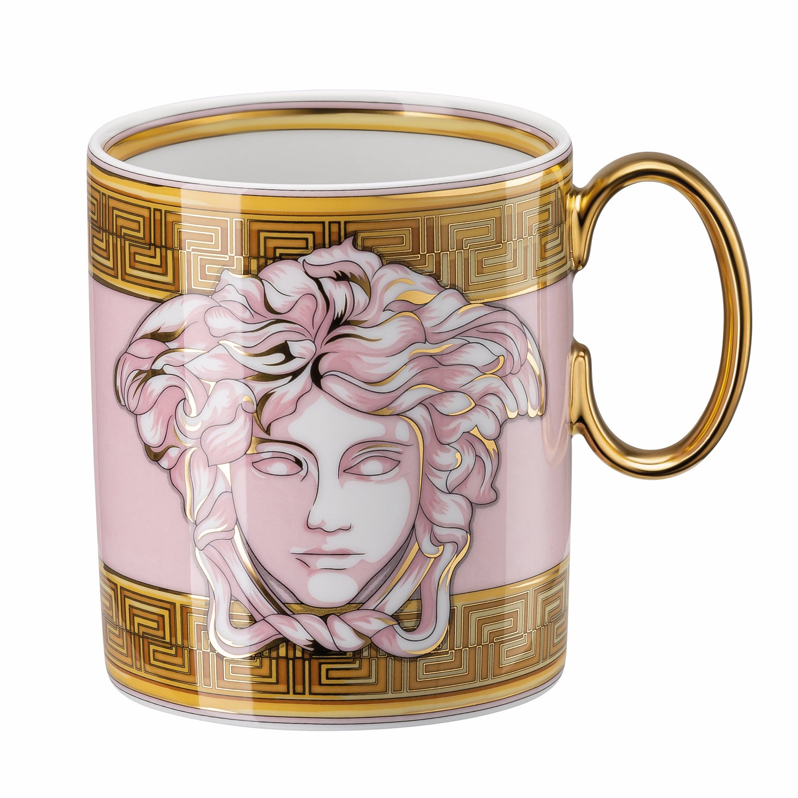 Versace Medusa Amplified Pink Mug 300ml-Goviers