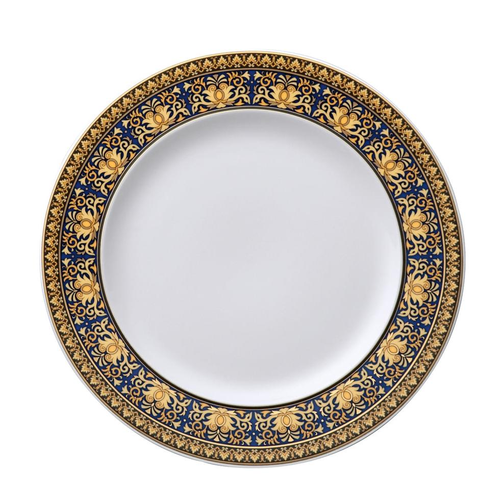 Versace Medusa Blue Plate 22cm-Goviers