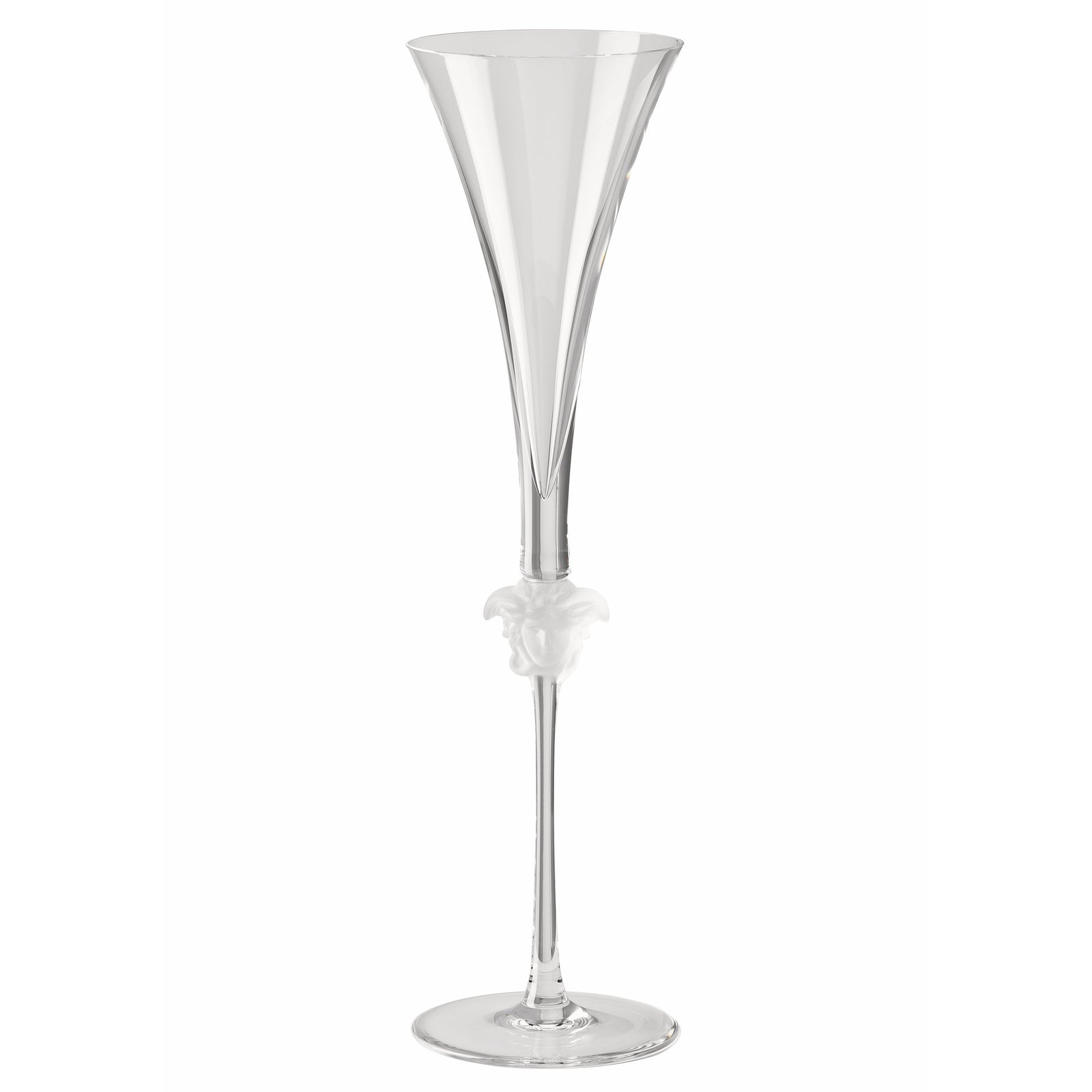 Versace Medusa Lumiere Champagne Flute-Goviers