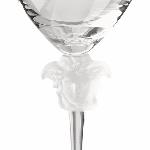 Versace Medusa Lumiere Water Goblet-Goviers