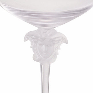 Versace Medusa Lumiere White Wine Glass-Goviers