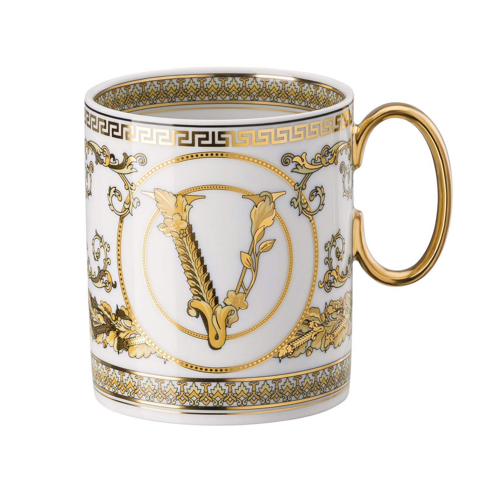 Versace Virtus Gala White Mug 300ml-Goviers