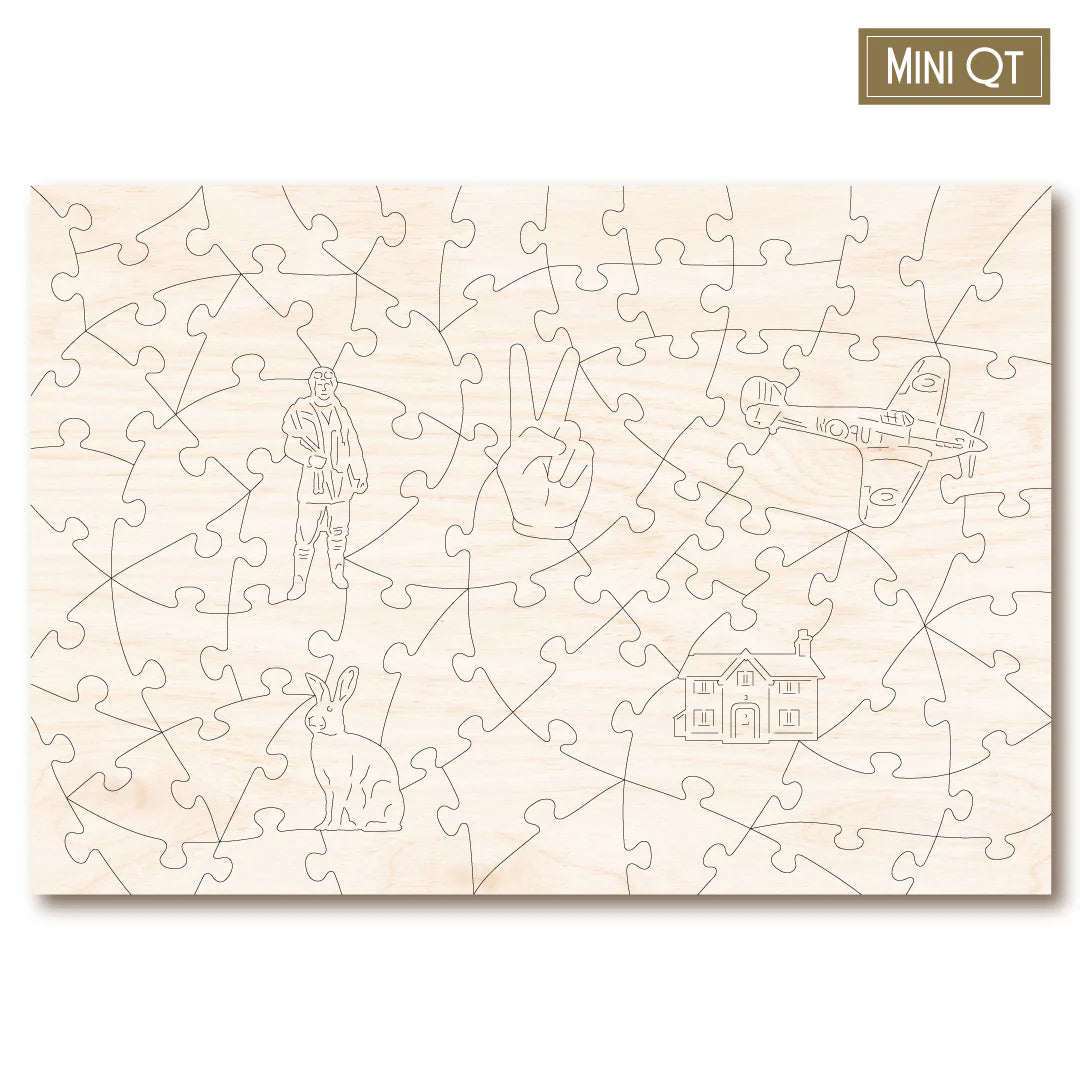 Victory Wooden Puzzle September Victory Mini QT-Goviers