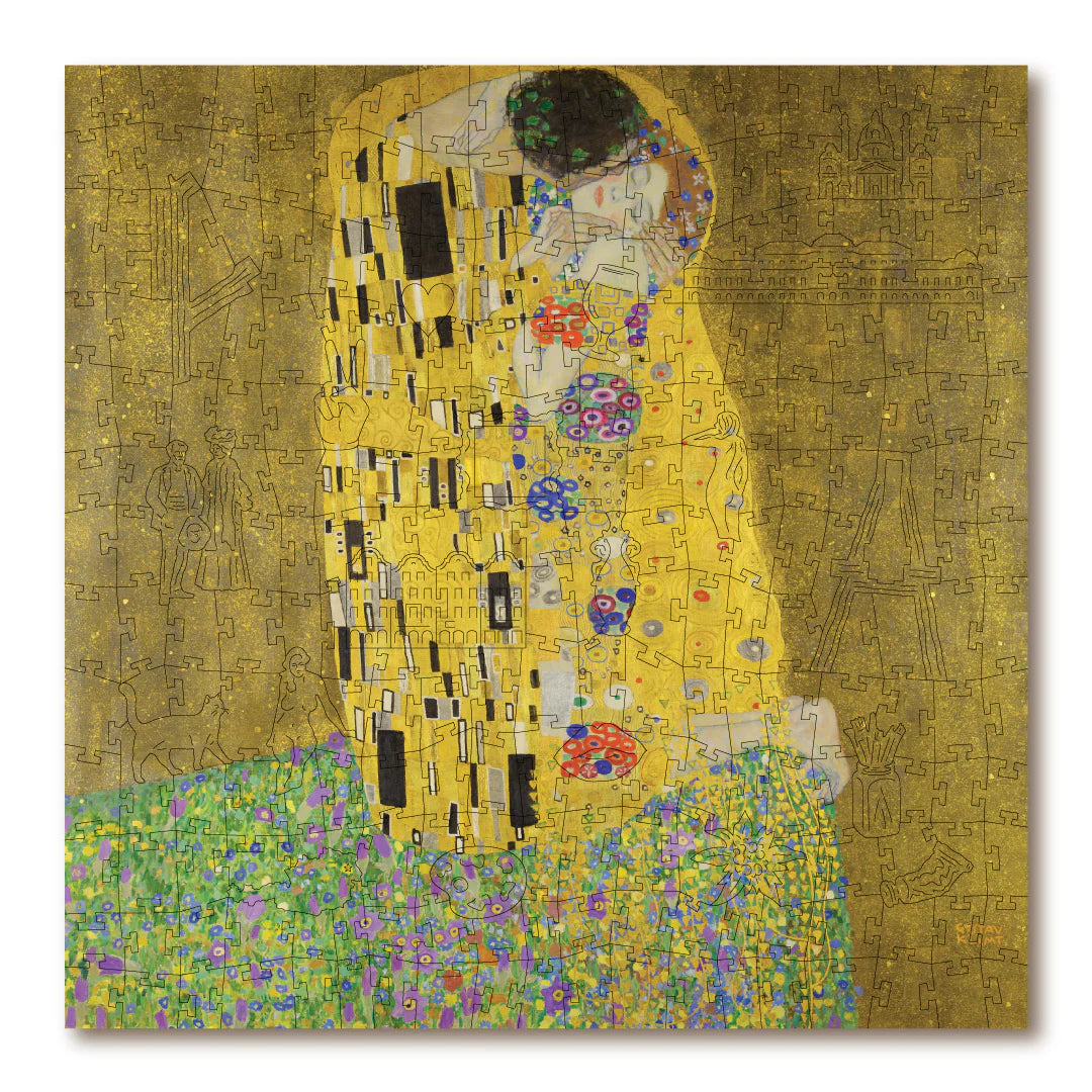 Victory Wooden Puzzle The Kiss-Goviers