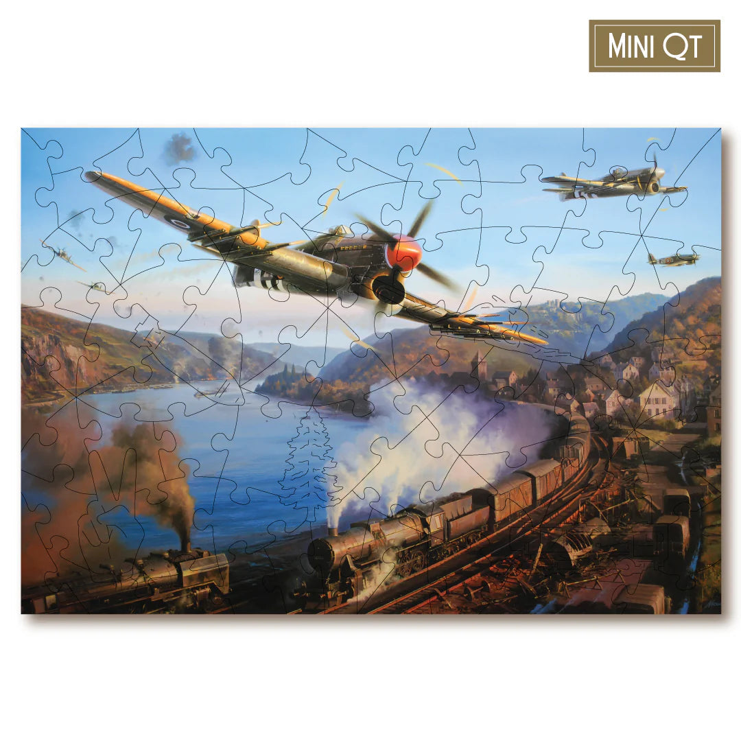 Victory Wooden Puzzle Typhoons Over The Rhine Mini QT-Goviers