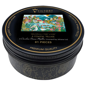 Victory Wooden Puzzles A Coastal Village MINI QT Jigsaw