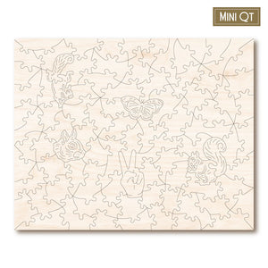 Victory Wooden Puzzles Backyard Playmates MINI QT-Goviers