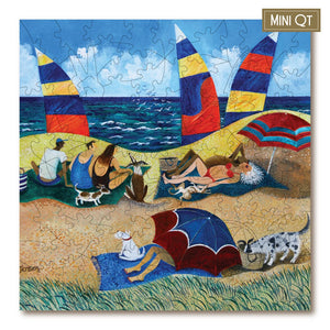 Victory Wooden Puzzles Bathing Belles MINI QT Jigsaw-Goviers