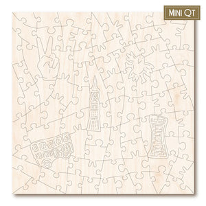 Victory Wooden Puzzles Big Ben QT-Goviers