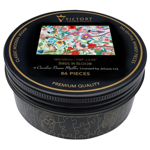 Victory Wooden Puzzles Birds In Bloom MINI QT Jigsaw