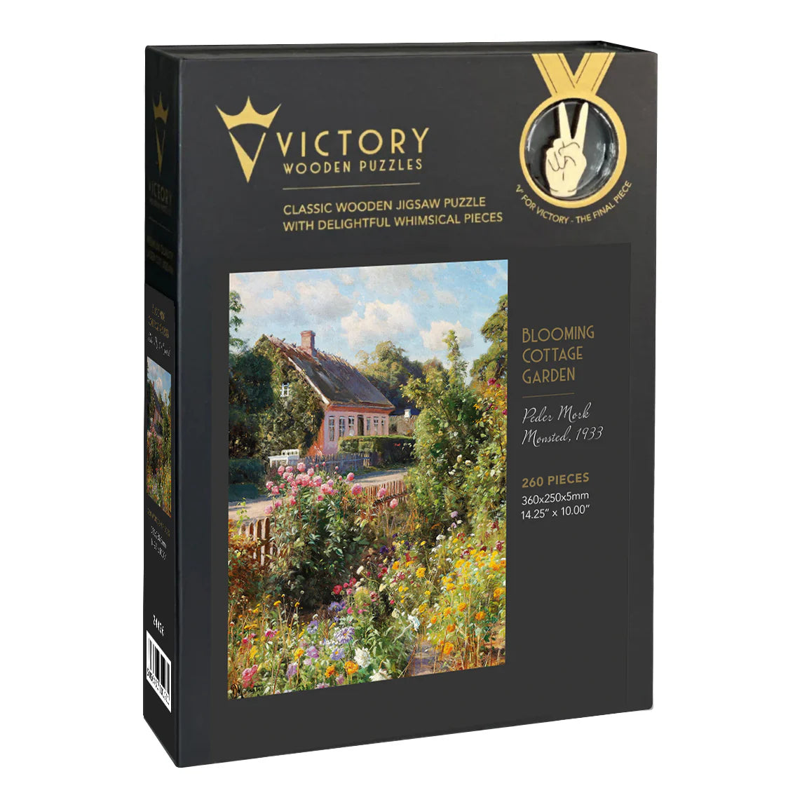 Victory Wooden Puzzles Blooming Cottage Garden Puzzle-Goviers
