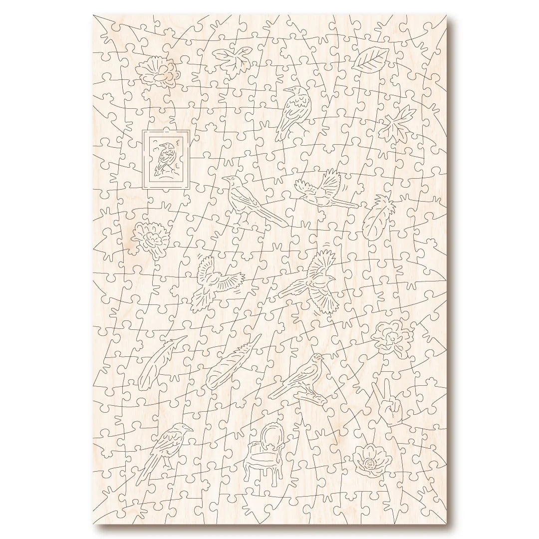 Victory Wooden Puzzles Bustle Magpie-Goviers