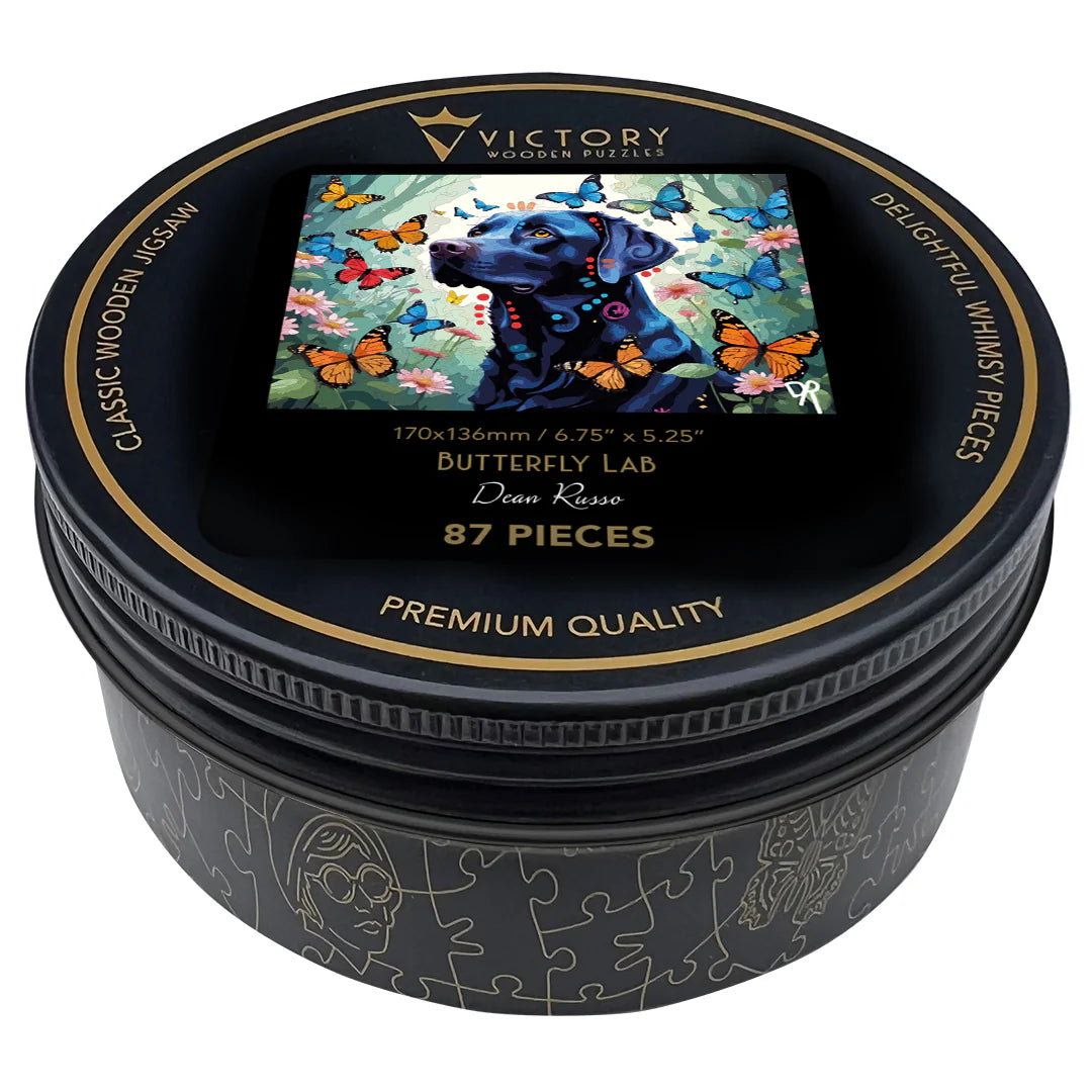 Victory Wooden Puzzles Butterfly Lab MINI QT-Goviers