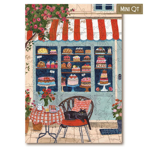 Victory Wooden Puzzles Cat Patisserie MINI QT Jigsaw