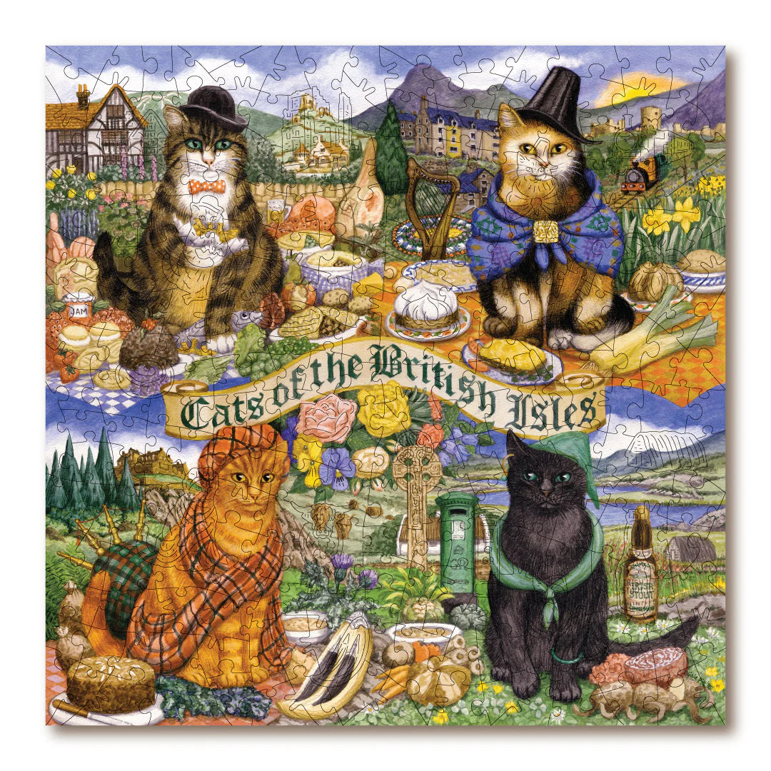 Victory Wooden Puzzles Cats of the British Isles-Goviers