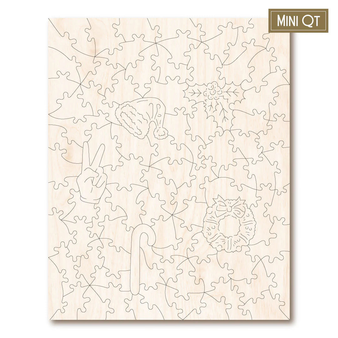 Victory Wooden Puzzles Christmas Sweets Mini QT-Goviers