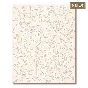 Victory Wooden Puzzles Christmas Sweets Mini QT-Goviers