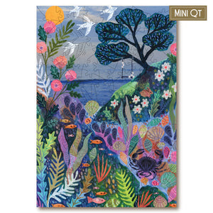 Victory Wooden Puzzles Coastal Cliff Swing MINI QT Jigsaw