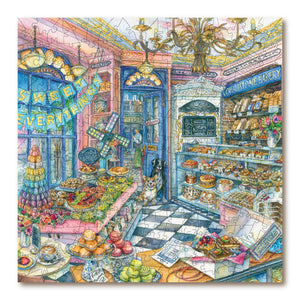 Victory Wooden Puzzles Cobblestone Bakery Jigsaw-Goviers