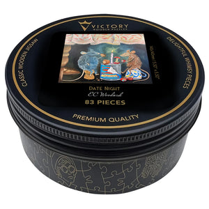 Victory Wooden Puzzles Date Night MINI QT Jigsaw