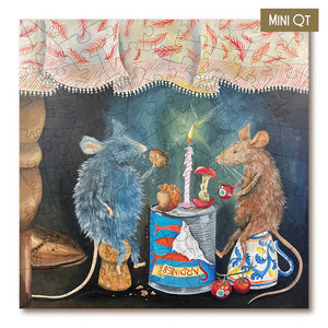 Victory Wooden Puzzles Date Night MINI QT Jigsaw