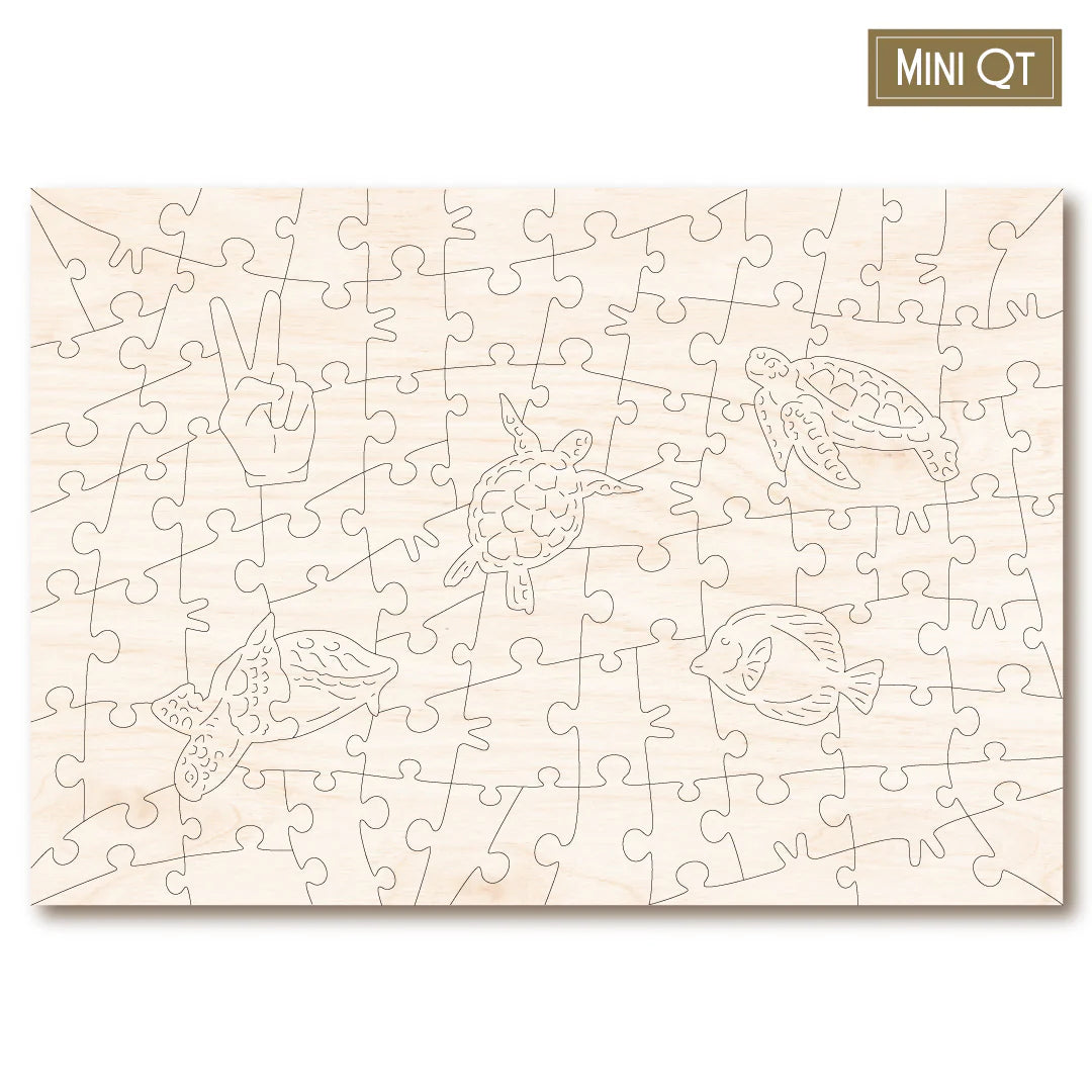 Victory Wooden Puzzles Dive Into Your Dreams Mini QT-Goviers