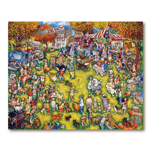 Victory Wooden Puzzles Dog Show Jigsaw-Goviers