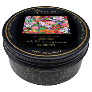 Victory Wooden Puzzles Exotic Birds MINI QT Jigsaw