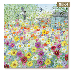 Victory Wooden Puzzles Flower Garden MINI QT Jigsaw-Goviers