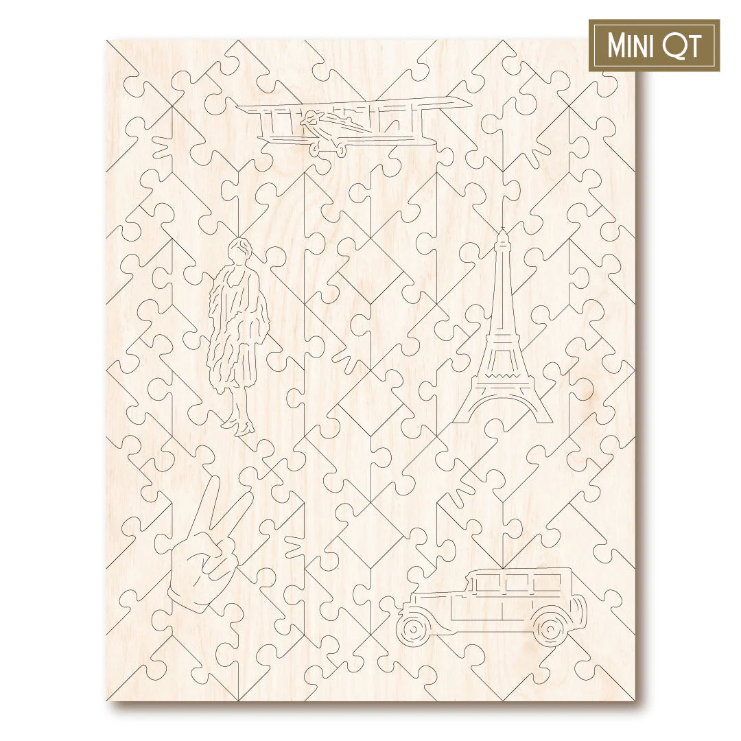 Victory Wooden Puzzles Foire De Paris Mini QT-Goviers