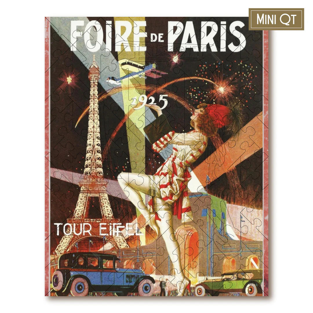 Victory Wooden Puzzles Foire De Paris Mini QT-Goviers