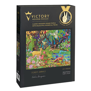Victory Wooden Puzzles Forest Animals