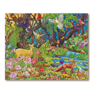 Victory Wooden Puzzles Forest Animals