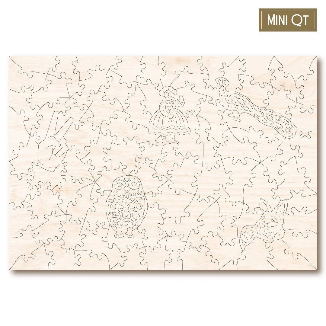 Victory Wooden Puzzles Gate To The Future MINI QT Jigsaw-Goviers