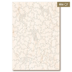 Victory Wooden Puzzles Giraffe MINI QT Jigsaw-Goviers