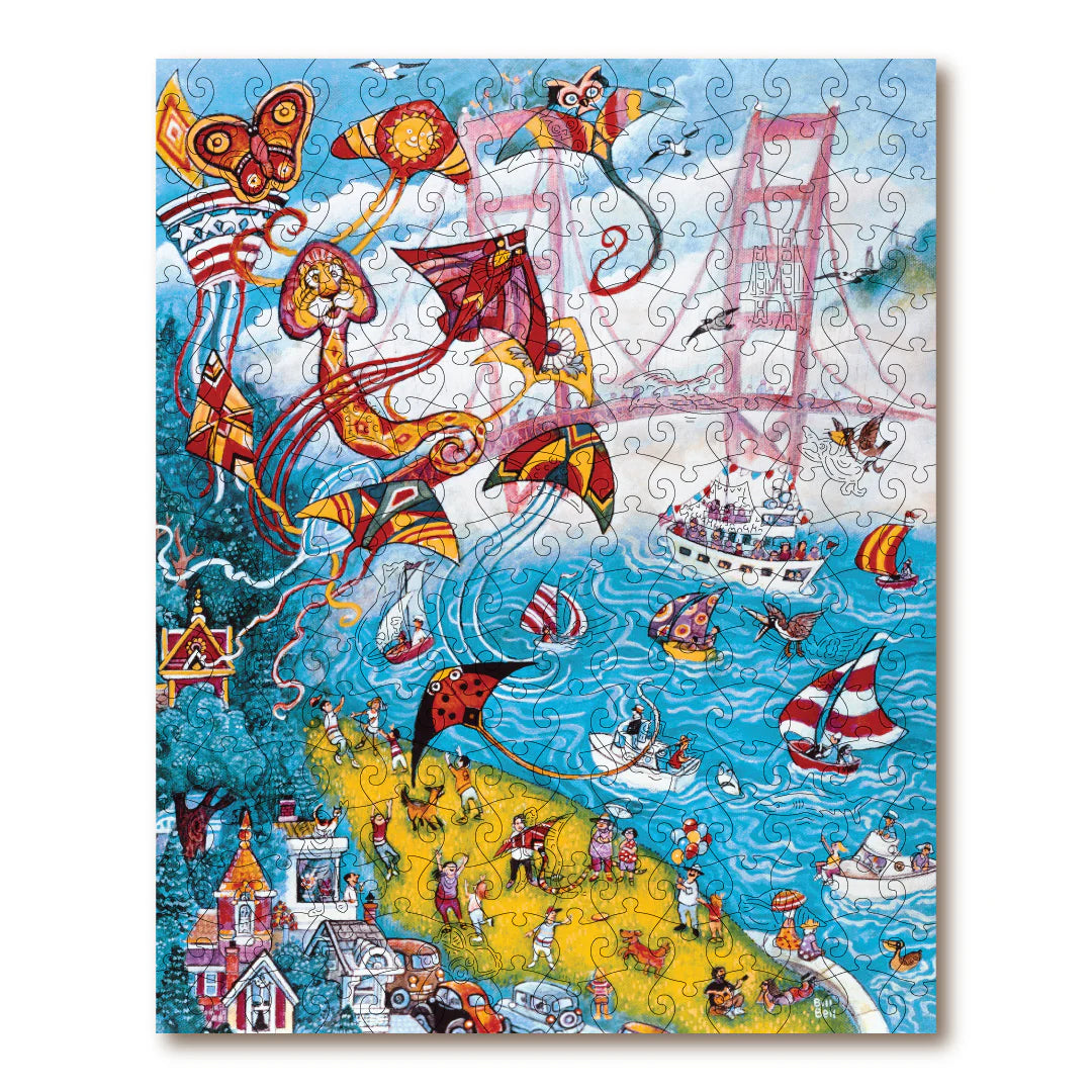 Victory Wooden Puzzles Goldengate Kites-Goviers