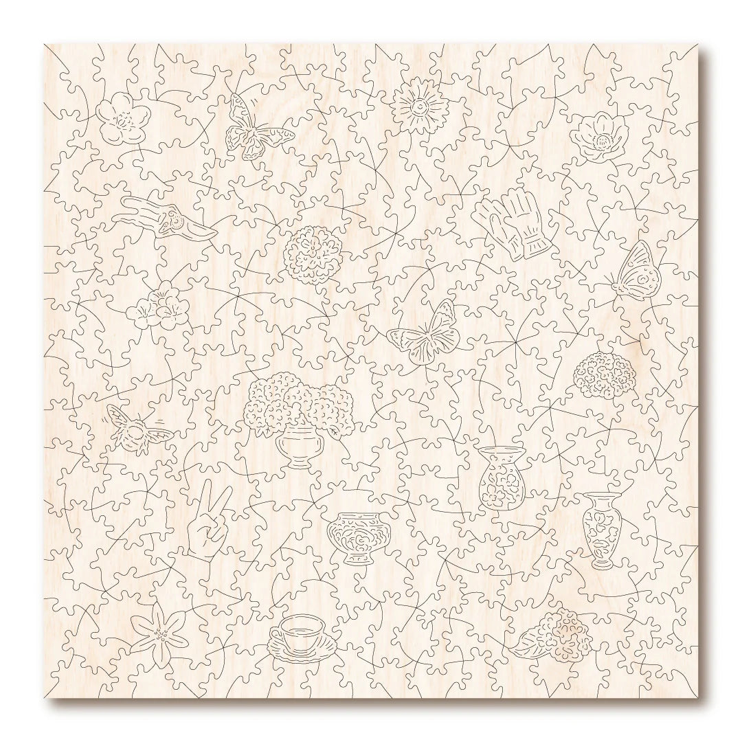 Victory Wooden Puzzles Harmony In Bloom-Goviers