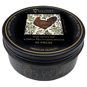 Victory Wooden Puzzles Honeysuckle Hen MINI QT Jigsaw-Goviers