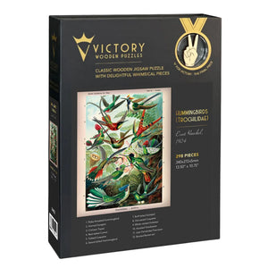 Victory Wooden Puzzles Hummingbirds (Trochilidae) Jigsaw-Goviers