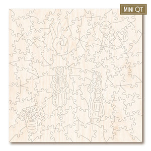 Victory Wooden Puzzles In Town MINI QT-Goviers