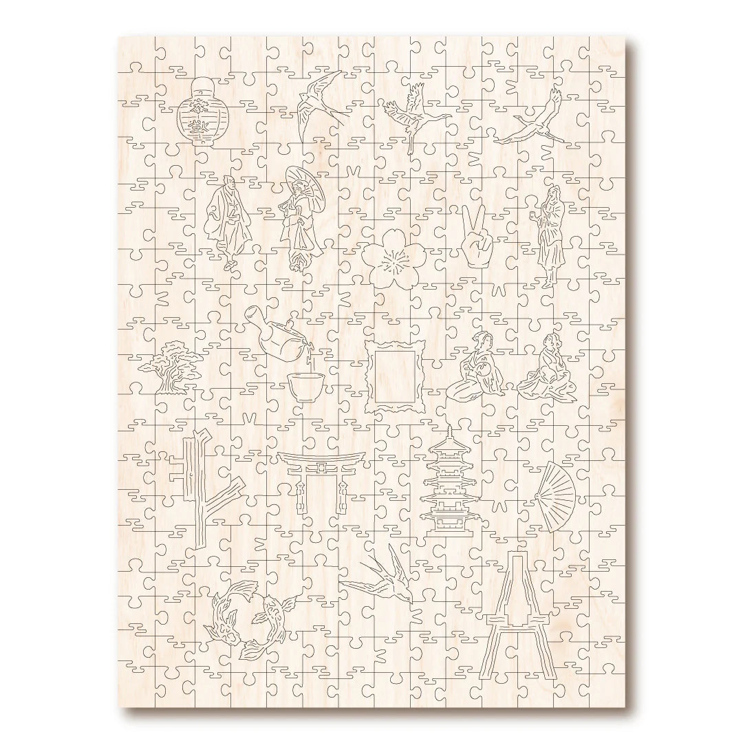 Victory Wooden Puzzles Kameido Tenjin-Goviers