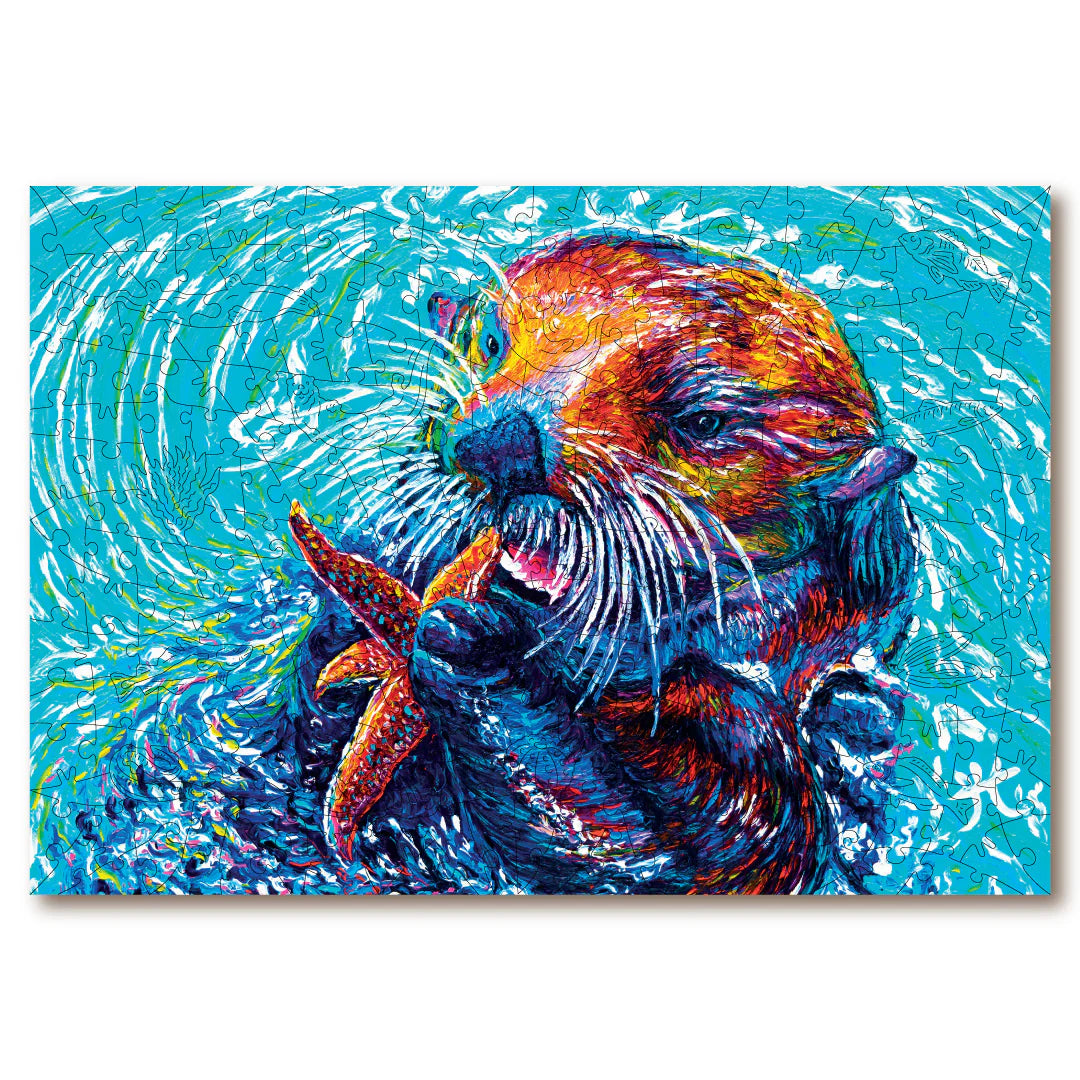 Victory Wooden Puzzles Kiss The Starfish Puzzle-Goviers